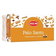 인센스스틱 HEM Palo Santo Natural Masala Cleansing Incense Sticks - 12 Packets (15g Each)