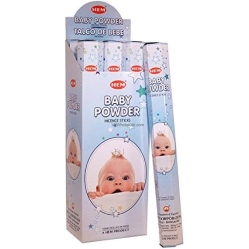  인센스스틱 HEM Baby Powder 100 Incense Sticks (5 x 20 stick packs)