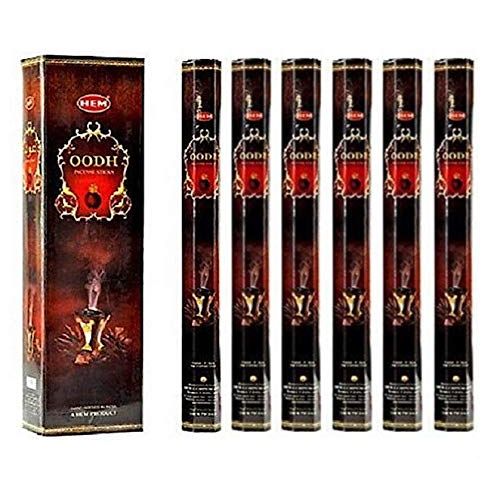  인센스스틱 HEM Oodh (Agarwood) 100 Incense Sticks (5 x 20 Stick Packs)