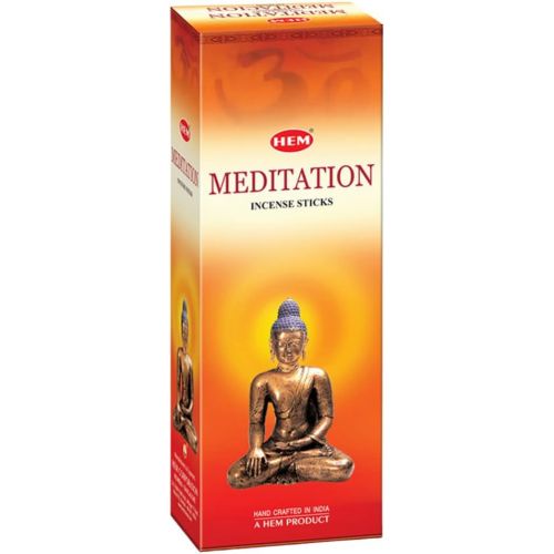  인센스스틱 HEM Meditation Incense Sticks - Pack of 6 - 120 count - 301g