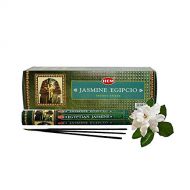 인센스스틱 120 Incense Sticks Bulk Pack, HEM, Zen Aromatherapy, 6 Boxes of 20 Sticks - Egyptian Jasmine