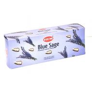 인센스스틱 HEM Blue Sage Incense Bulk 6 x 20 Stick (120 Sticks) by 4QUARTERS&More
