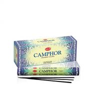 인센스스틱 Camphor - Box of Six 20 Stick Tubes - Hem Incense (Standard Version)