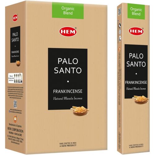  인센스스틱 HEM - Pala Santo Frankincense Natural Masala Incense Sticks