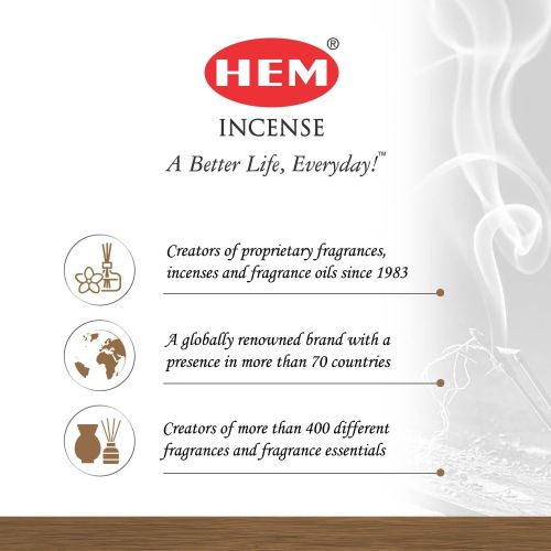  인센스스틱 HEM - Pala Santo Frankincense Natural Masala Incense Sticks