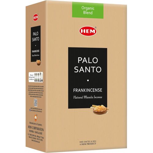  인센스스틱 HEM - Pala Santo Frankincense Natural Masala Incense Sticks