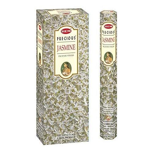  인센스스틱 HEM Precious Jasmine - Box of Six 20 Gram Tubes Incense