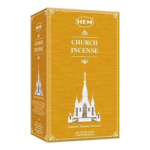  인센스스틱 HEM Catholic Church Masala Incense Sticks Used for Orthodox - Pack of 12 (180g)