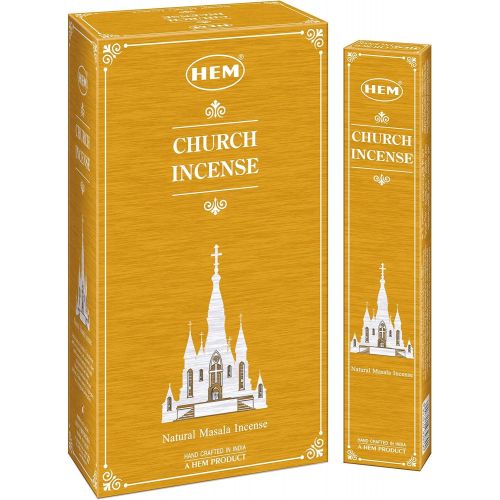  인센스스틱 HEM Catholic Church Masala Incense Sticks Used for Orthodox - Pack of 12 (180g)