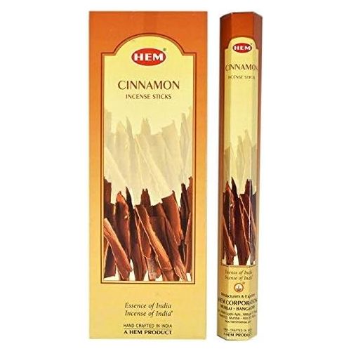  인센스스틱 Hem Cinnamon Incense Hexa Incense Stick, 6packs X 20 Sticks= 120 Sticks