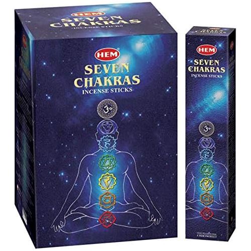  인센스스틱 7 Chakra Hem Incense Sticks -35 Sticks Pk (12/Box) (Standard Version)