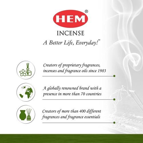  인센스스틱 HEM Incense Sticks - Fragrance Patchouli - 120 Sticks