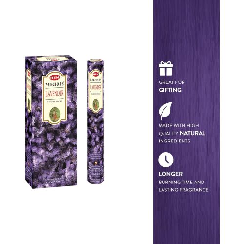  인센스스틱 Hem Lavender Incense Sticks, 120 Count