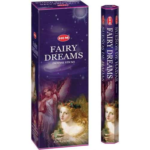  인센스스틱 HEM 6 Pack 20 Stick HEM Fairy Dreams Incense Sticks - Pack of 6 - 120 count - 301g
