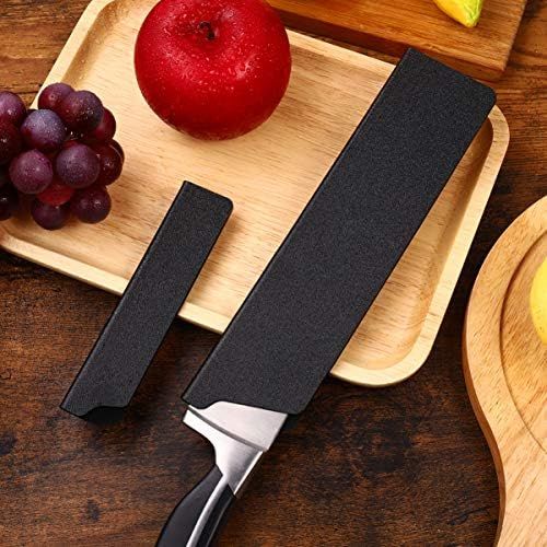  [아마존베스트]Hemoton Knife sheath knife protection knife cover sleeves waterproof knife protection universal knife edge protection set of 2