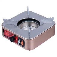 HEMOTON Camping Stove Portable Wood Stove Drawer Type Stainless Steel Burning Stove for Outdoor Backpacking Hiking Traveling Picnic BBQ