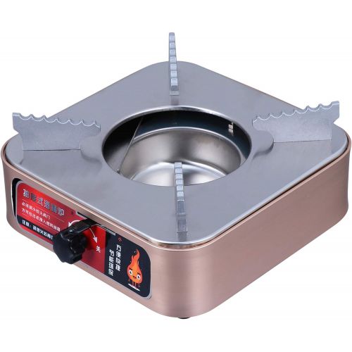  HEMOTON Camping Stove Portable Wood Stove Drawer Type Stainless Steel Burning Stove for Outdoor Backpacking Hiking Traveling Picnic BBQ