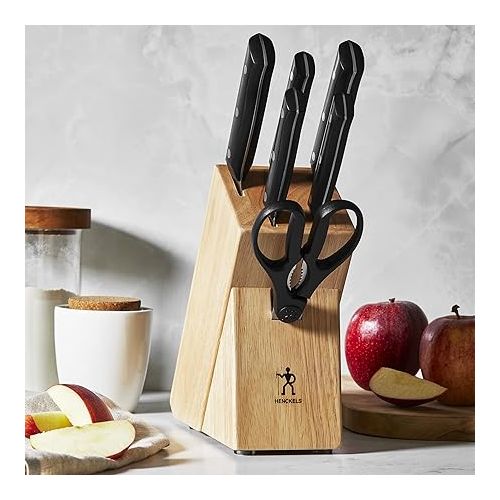  HENCKELS Dynamic Razor-Sharp 7-Piece Knife Set, Chef Knife, Bread Knife, German Engineered Informed by 100+ Years of Mastery