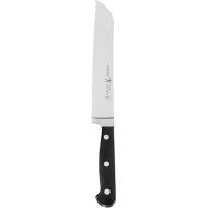 HENCKELS Classic Razor-Sharp 7-inch Bread Knife, Cake Knife , German Engineered Informed by 100+ Years of Mastery, Black