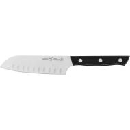 HENCKELS Dynamic Hollow Edge Santoku Knife, 5-inch, Black/Stainless Steel