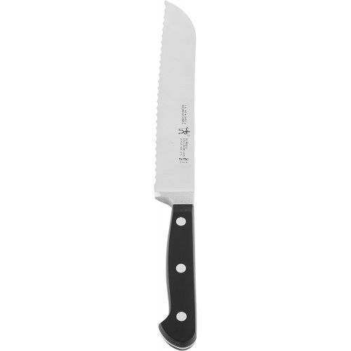  HENCKELS Classic Bread Knife, 7-inch, Black
