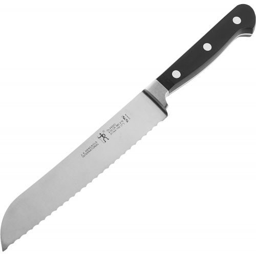  HENCKELS Classic Bread Knife, 7-inch, Black