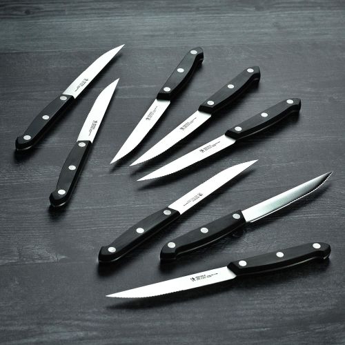  J.A. Henckels International Forged Premio 19-piece Knife Set with Cherry Block
