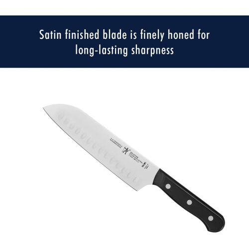  HENCKELS Solution 18-pc Knife Set with Block, Chef Knife, Steak Knife, Utility Knife, Dark Brown, Stainless Steel