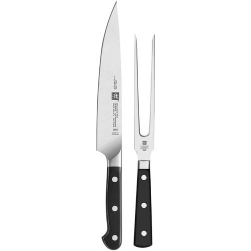  ZWILLING J.A. Henckels ZWILLING Pro 2-pc Knife & Fork Carving Knife & Fork Set