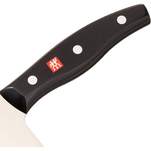 ZWILLING J.A. Henckels Zwilling J.A. Henckels 30795-183 Twin Signature Chinese Chefs KnifeVegetable Cleaver, 7, BlackStainless Steel