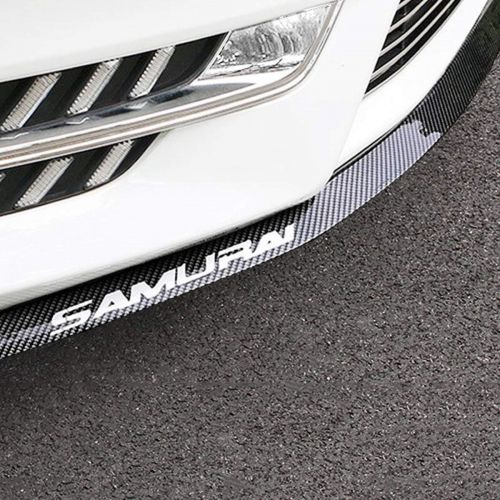  Front Lip ,HengJia Auto Parts 2.5m/8.2ft Car carbon fiber front lip,Front Bumper Lip ,Carbon Lip ,Side Skirt, front lip spoiler 100% waterproof protection(Carbon black)