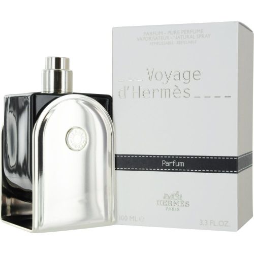  HERMEES Hermes Voyage Dhermes Parfum Refillable Spray for Unisex, 3.3 Ounce