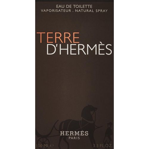  Hermoes Hermes Terre Dhermes Eau de Toilette Spray for Men, 3.3 Fluid Ounce