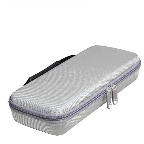  Hermitshell Travel Case for Breville Joule Sous Vide 1100 Watts - All White Or White Body, Stainless Steel Cap & Base (Grey)