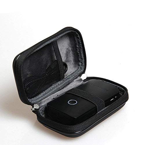  HERMIT SHELL Hard EVA Travel Case for RAVPower RP-WD03 FileHub Plus Versatile Wireless Router SD Card USB Reader Portable Drive Companion DLNA NAS Sharing Media Streamer 6000mAh External Batter