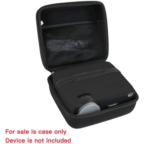  Hermitshell Hard Travel Case for ManyBox 3500 LUX / ManyBox 4500 LUX Portable Video Projector Mini Projector