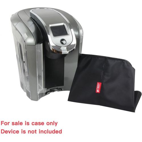  [아마존베스트]Dust Proof Cover with Soft Velvet Lining for Keurig K500 Coffee Maker Single Serve 2.0 Brewing System by Hermitshell (Black)