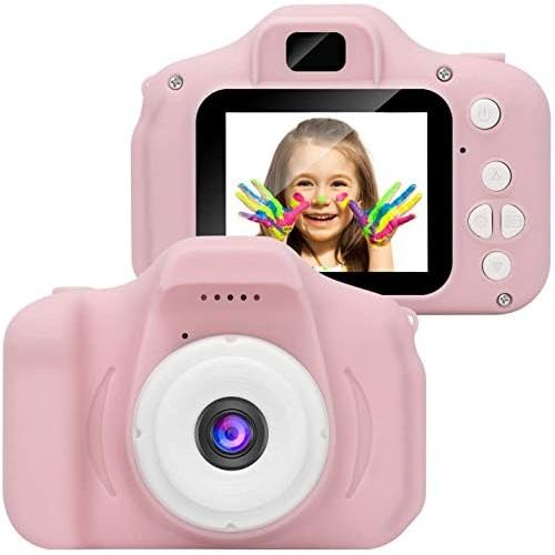  [아마존베스트]HEROPI Kids Digital Camera 1080P HD Video Digital Camera with 2 Inch LCD Screen 32G Memory Card H-017