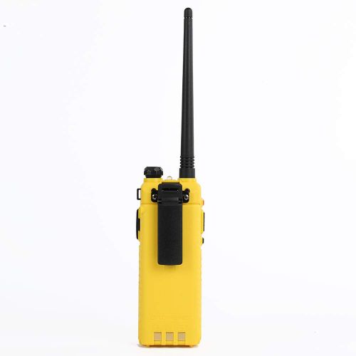  HESENATE HT-UV8R Plus Tri-Power 841W Two Way Radio W3800mAh Large Battery Walkie Talkie (Yellow)