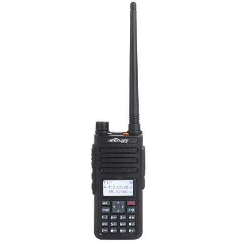  HESENATE MD-1801 Dual Band Radio 70CM/2M DMR Tier II Digital & Analog Amateur Radio (5W) Ham Transceiver