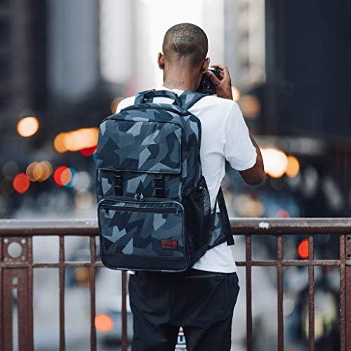  HEX Cinema DSLR Backpack, Glacier Camo, with Back Loading, Tripod Straps, and Adjustable Interior Dividers