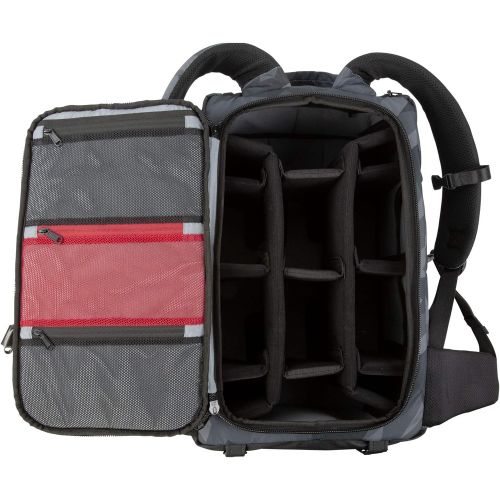  HEX Cinema DSLR Backpack, Glacier Camo, with Back Loading, Tripod Straps, and Adjustable Interior Dividers
