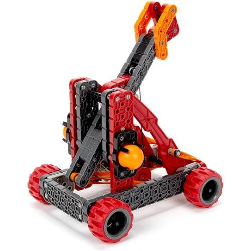  HEXBUG VEX Robotics Catapult Kit 2.0, STEM Learning, Toys for Kids (Red)