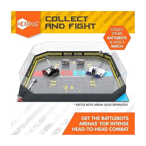  HEXBUG BattleBots Rivals 4.0 (Blacksmith and Biteforce), Remote Control Robot Toys for Kids, STEM Toys for Boys and Girls Ages 8 & Up, Batteries Included