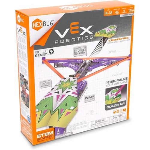  HEXBUG VEX Robotics Crossfire Airplane Launcher