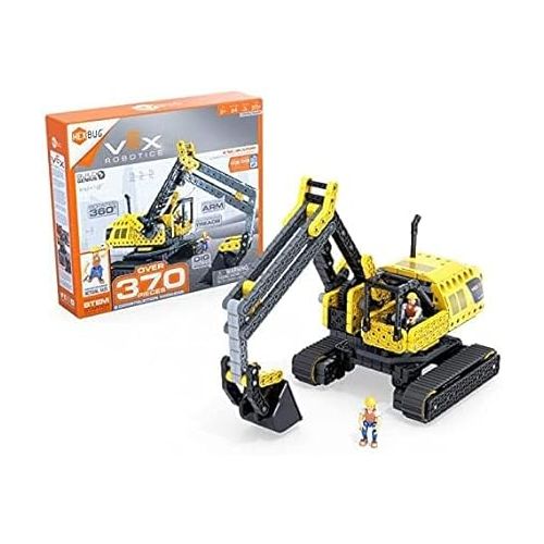  HEXBUG VEX Robotics Excavator, Buildable Construction Toy, Gift for Boys and Girls Ages 8 and Up