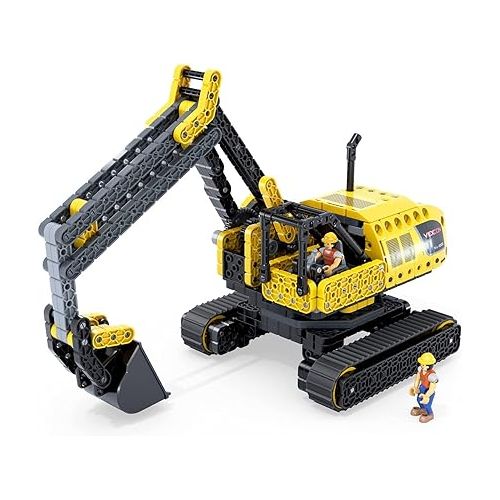  HEXBUG VEX Robotics Excavator, Buildable Construction Toy, Gift for Boys and Girls Ages 8 and Up
