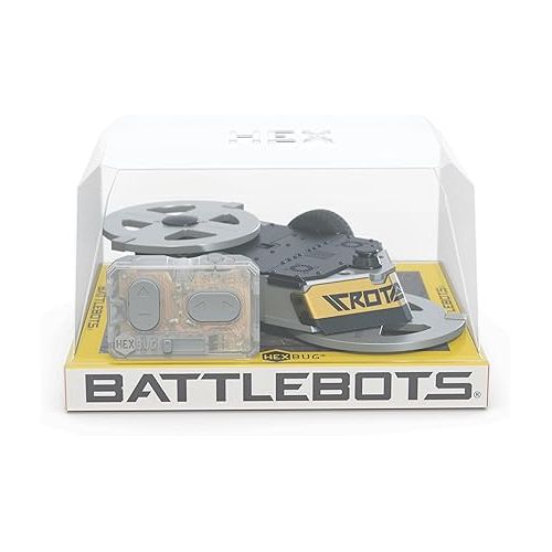  HEXBUG BattleBots Rotator, Remote Control Robot Toys for Kids, STEM Toys for Boys and Girls Ages 8 & Up, Batteries Included