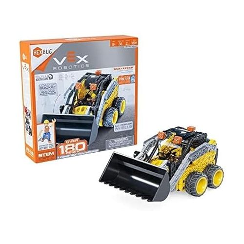  HEXBUG VEX Robotics Skid Steer, Buildable Construction Toy, Gift for Boys and Girls Ages 8 and Up