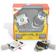 HEXBUG BattleBots Rivals 5.0 (Rotator and Duck), Remote Control Robot Toys for Kids, STEM Toys for Boys and Girls Ages 8 & Up, Batteries Included